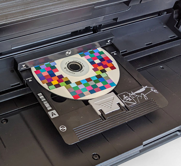 Printer with CD