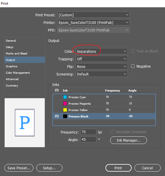 Farbauszüge in Illustrator
